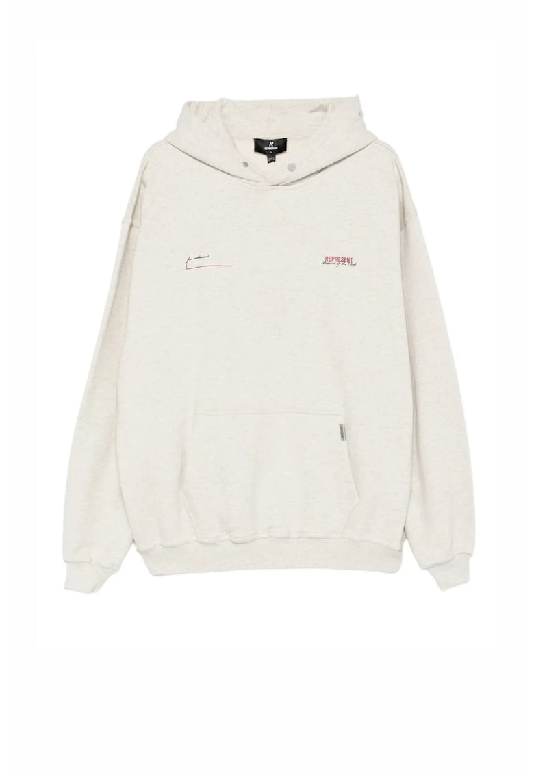 Hanorac barbati - Sweatshirt Patron Of The Club - Alb