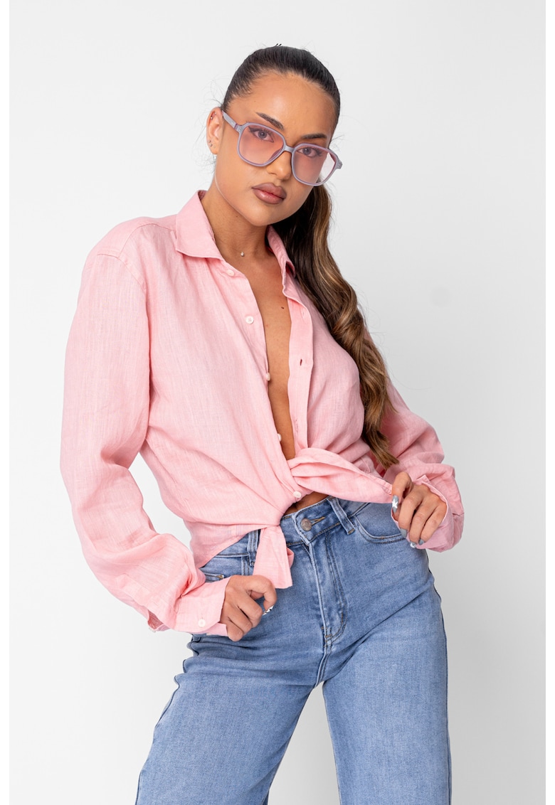 Camasa Boyfriend dIn 100% In Rose 21193 - Roz