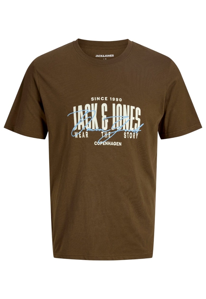 Tricou JACK &JONES Aero Crew Neck 62089 - Maro