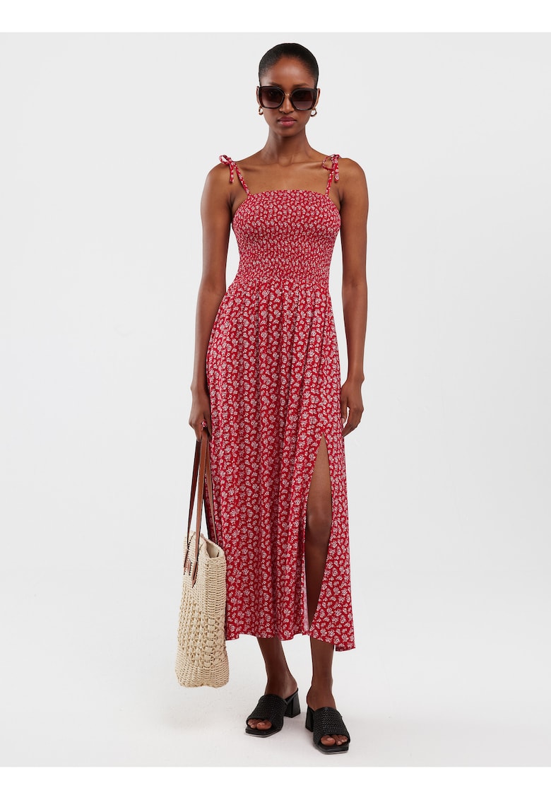Rochie evazata cu slit lateral Lamboni