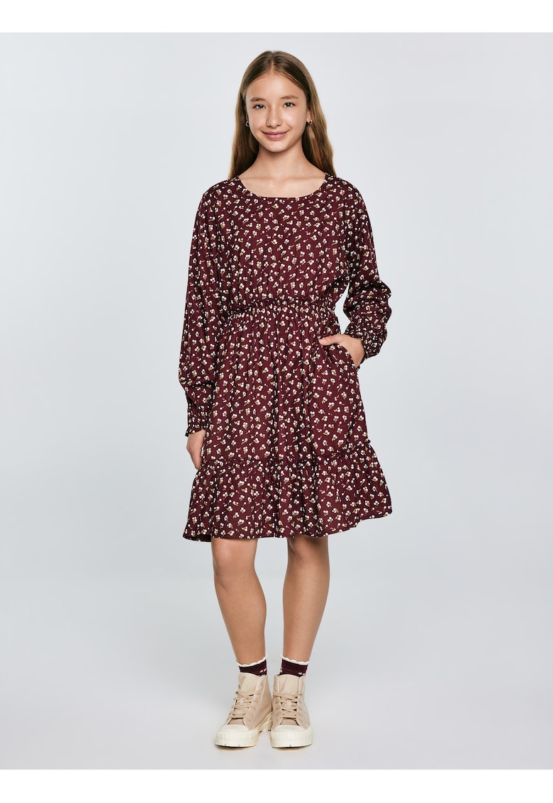 Rochie cu model floral Namisa 604