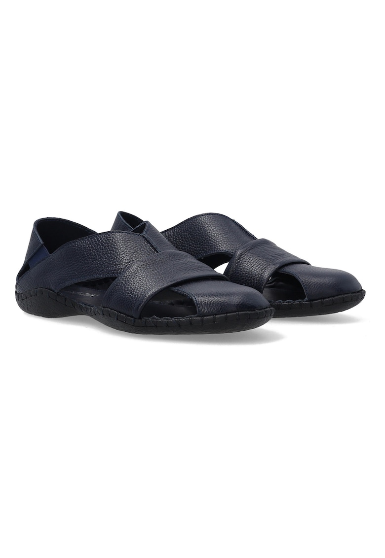 Pantofi casual din piele naturala cu decupaje