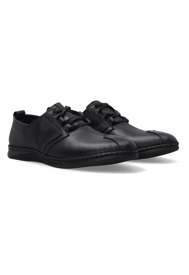 Pantofi casual din piele naturala - cu talpa flexibila