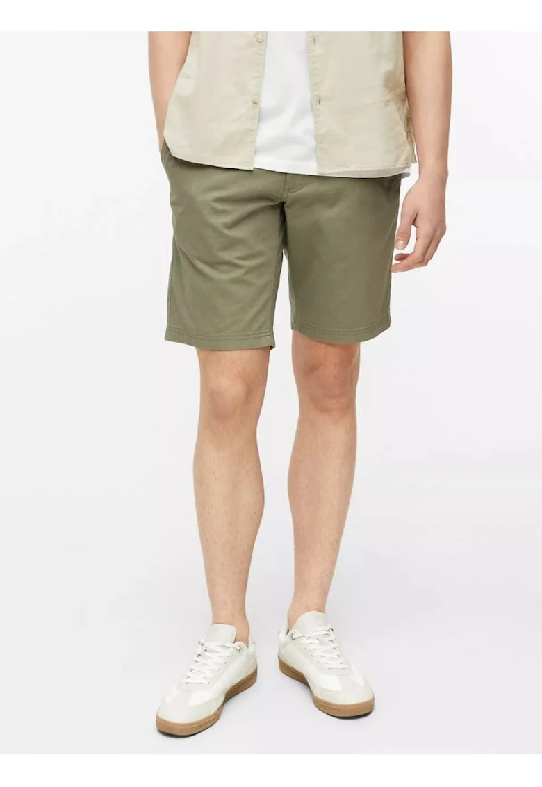Pantaloni scurti barbati cu talie medie - Regular fit - Phoenix - Olive - W34