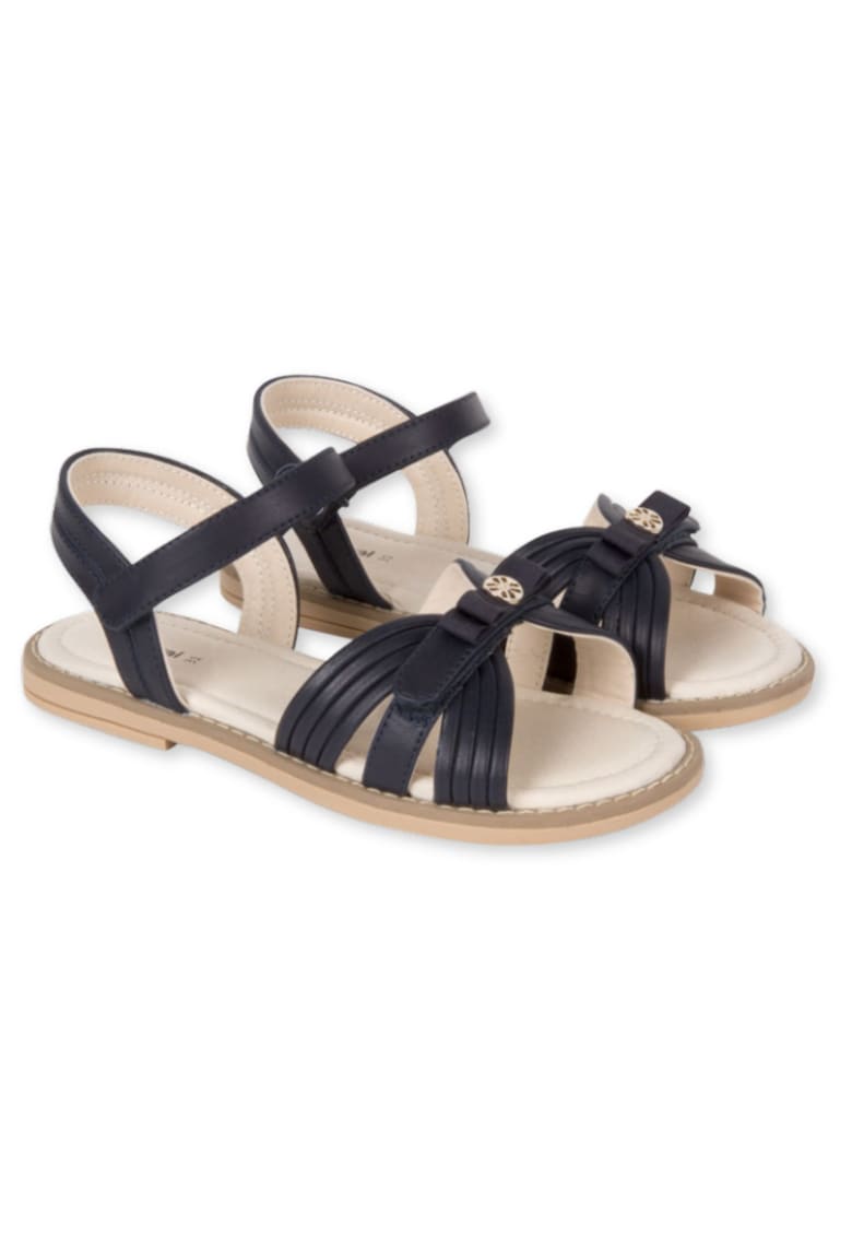Sandale din piele ecologica cu velcro -