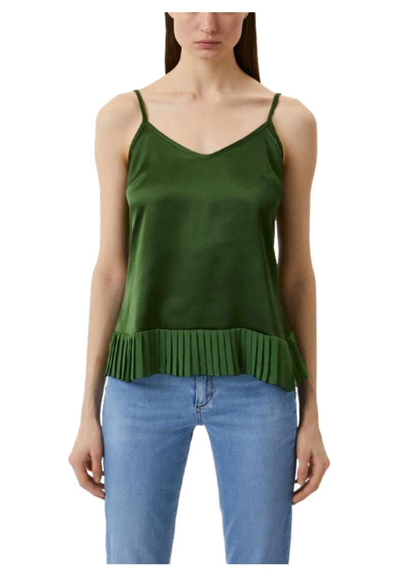 Top de dama din satin -