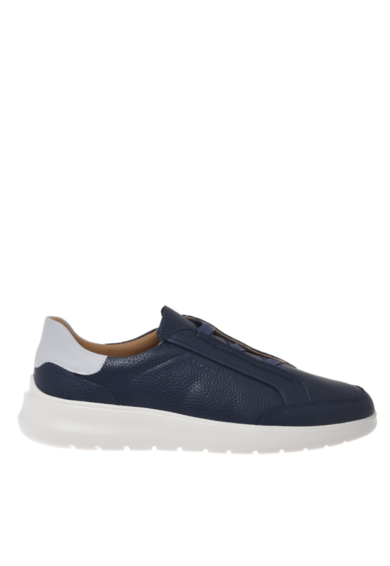 Pantofi sport slip-on de piele - Albastru