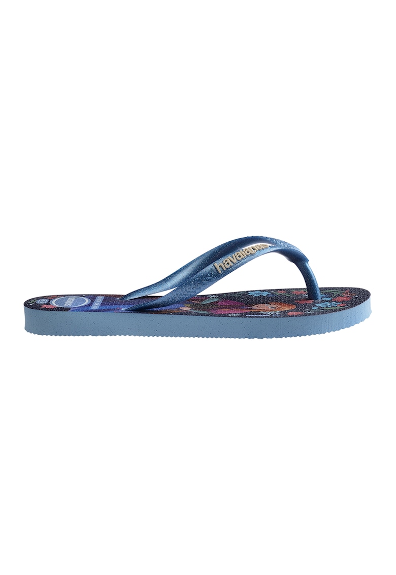 Papuci flip-flop cu detalii logo si imprimeu Disney - Multicolor -