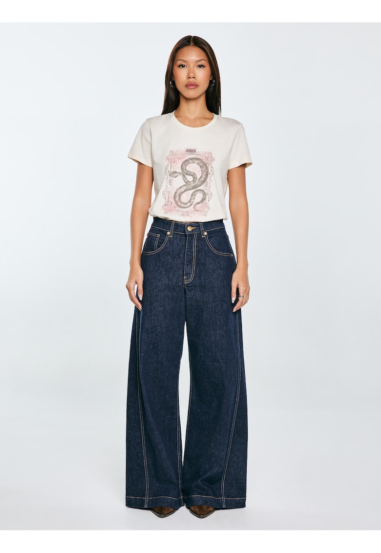 Tricou cu imprimeu grafic Rellsa 103