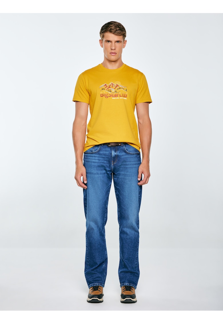 Tricou cu imprimeu grafic Mifer
