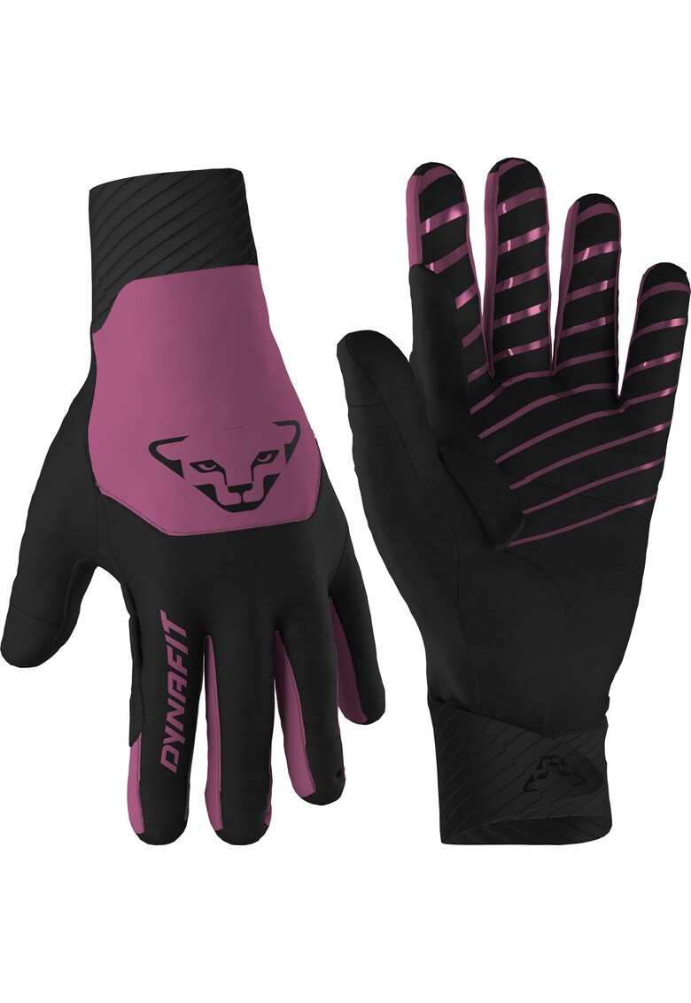 Manusi Blacklight Softshell-Negru/Magenta-