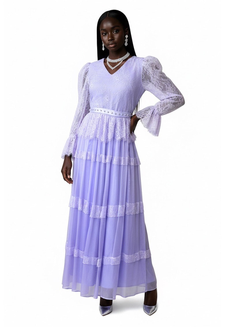 Rochie Janice - Lavanda/Mov