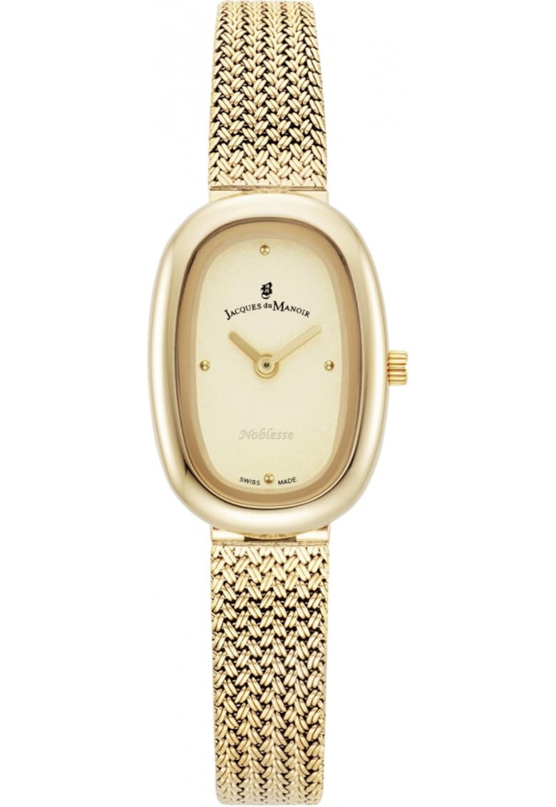Ceasul de dama JACQUES DU JWL05202 - auriu - elegant - clasic - bijuterie