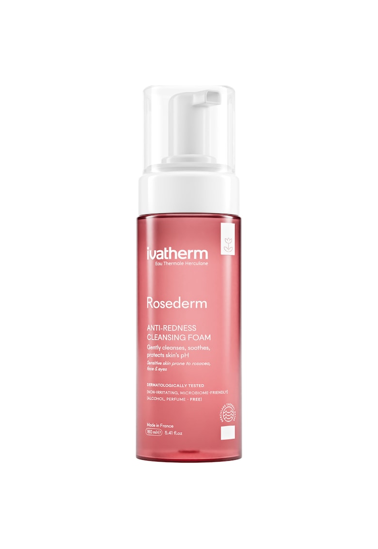 Spuma demachianta anti-roseata ROSEDERM 160 ml