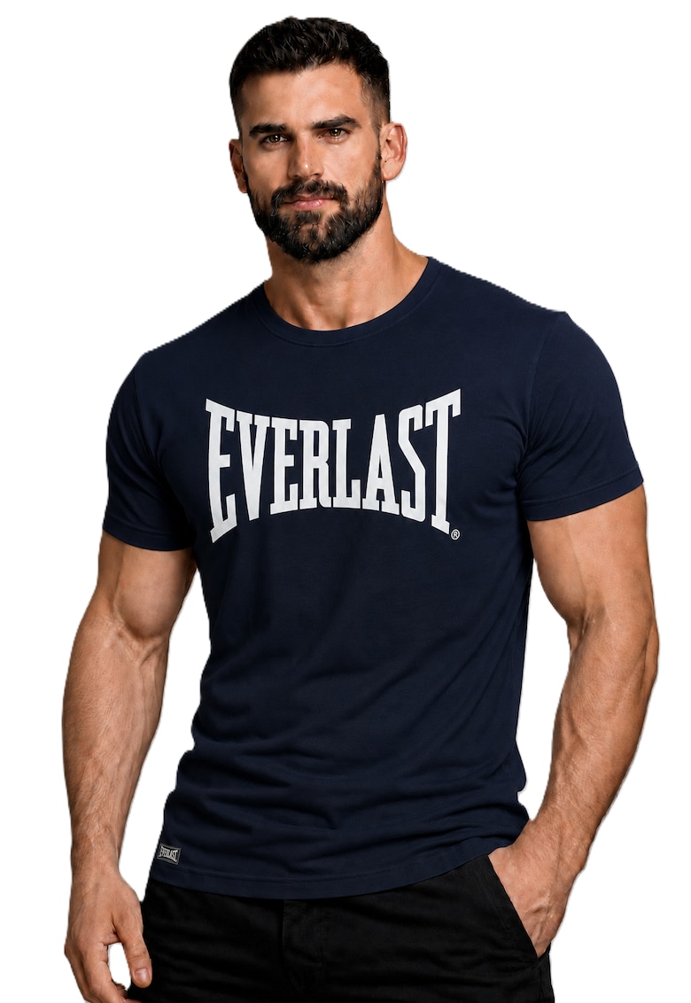 Tricou din bumbac cu imprimeu logo pe piept