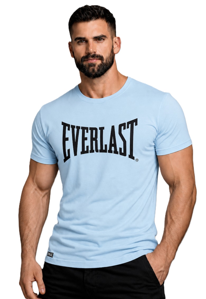 Tricou din bumbac cu o croiala regular fit si imprimeu logo