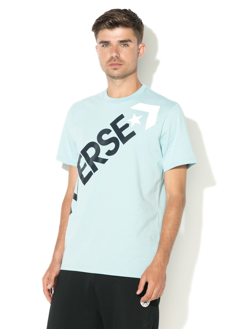 Tricou cu imprimeu logo cauciucat 12