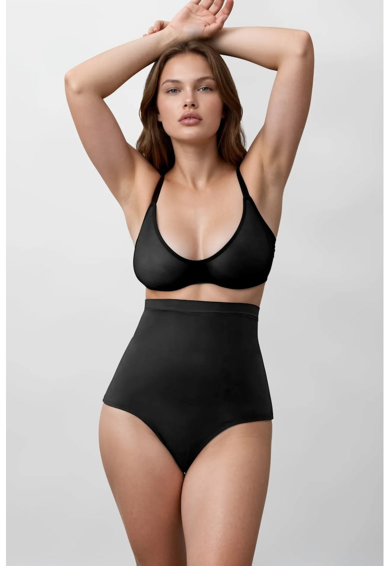 Lenjerie modelatoare - Premium - control abdomen - negru - 80% nailon - 20% elastan -