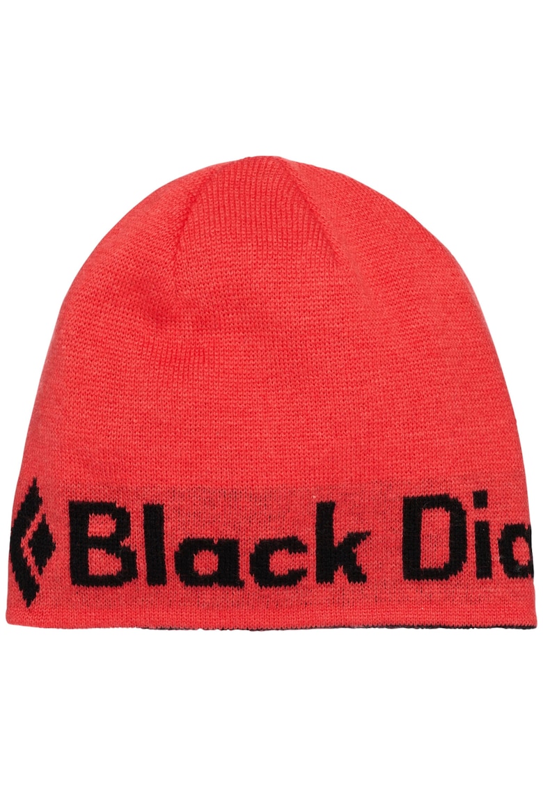 Caciula reversibila Black - Rosu/Negru