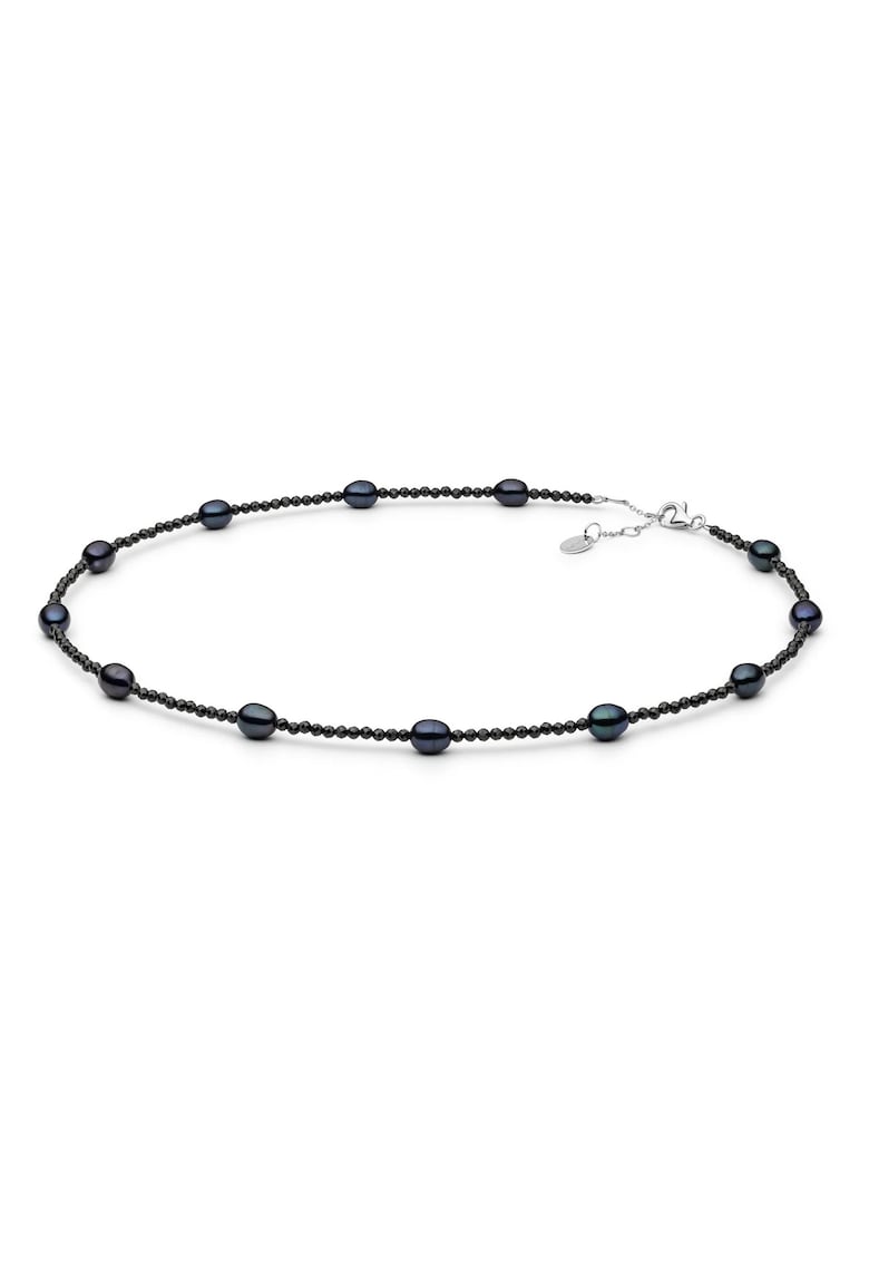 Colier argint cu perle naturale si spinel - Constelación