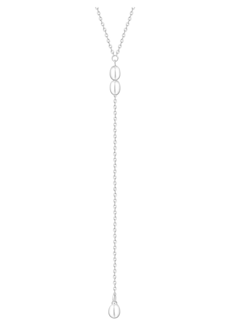 Pandant argint cu perle naturale - Verticale