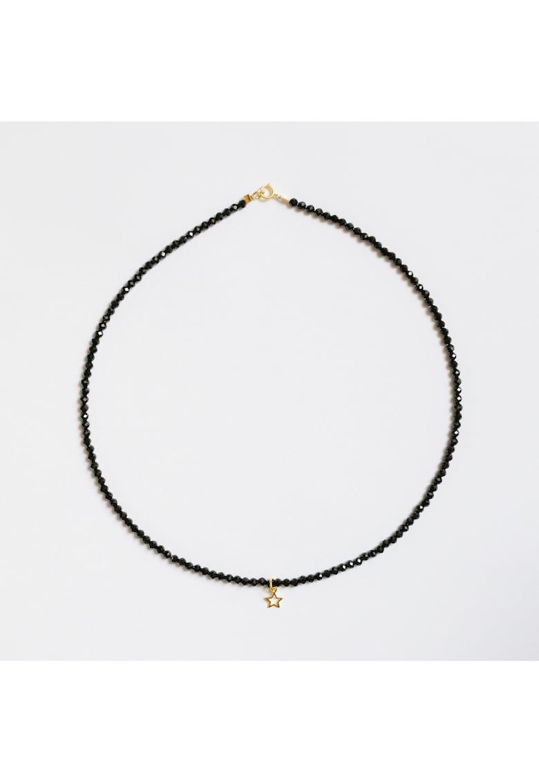 Colier handmade realizat din pietre semipretioase spinel - accesorii argint925