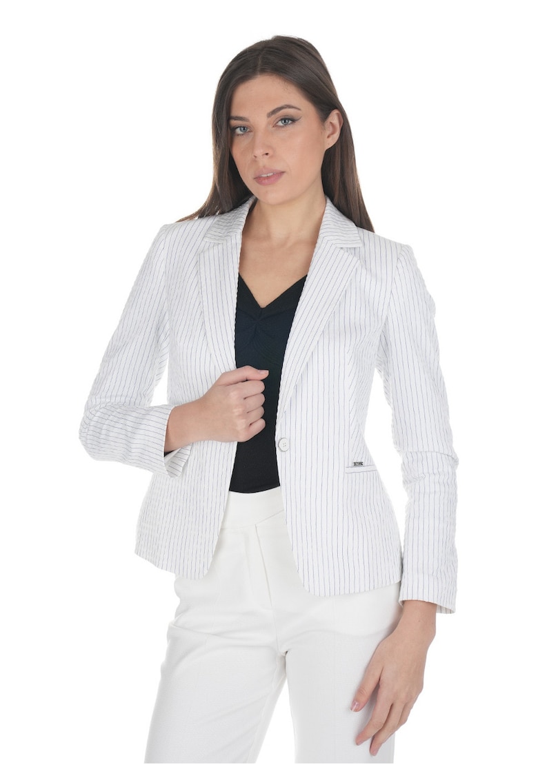 Sacou cu model in dungi