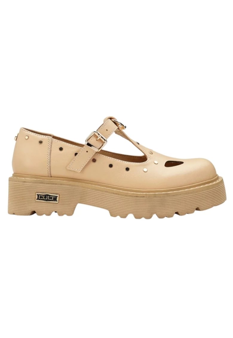 Pantofi Mary Jane Slash din piele -