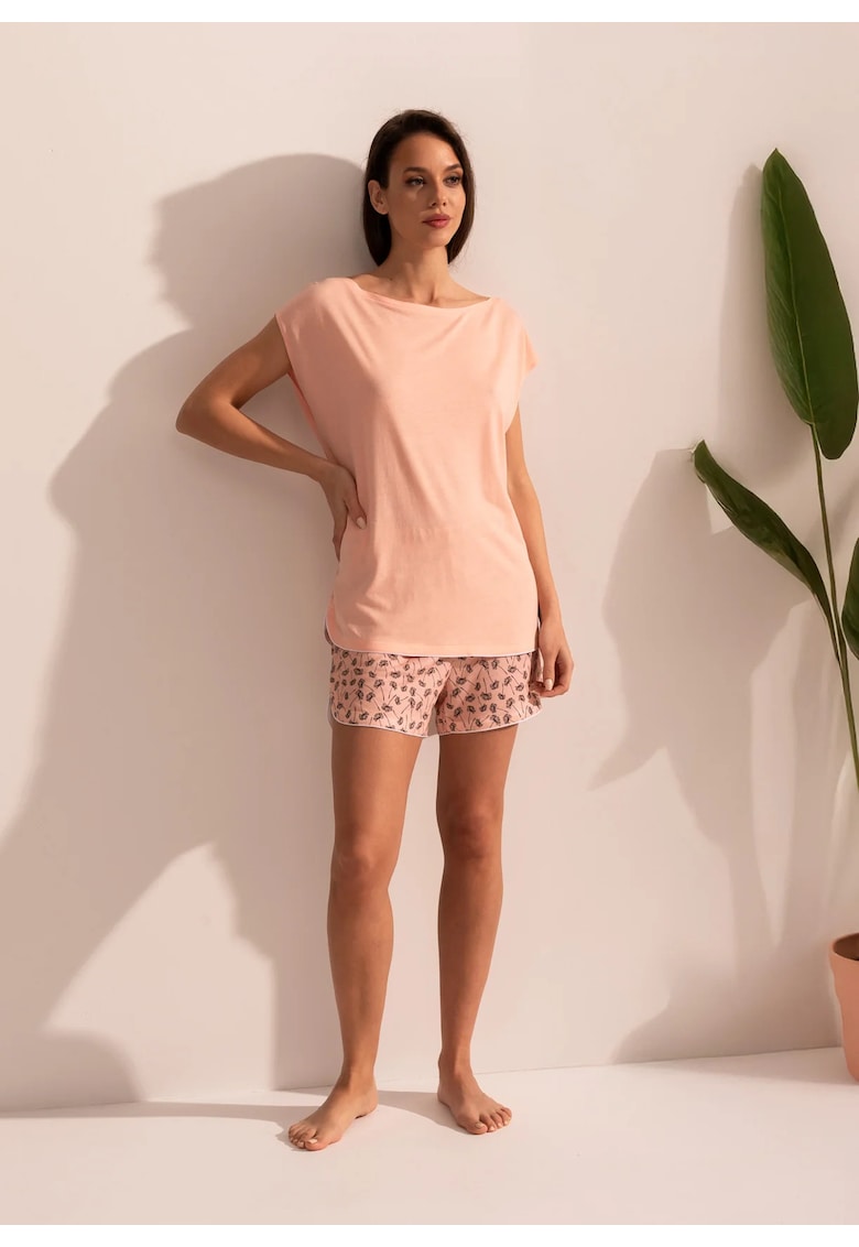 Pijama Dama Briana Eucalipt - Portocaliu