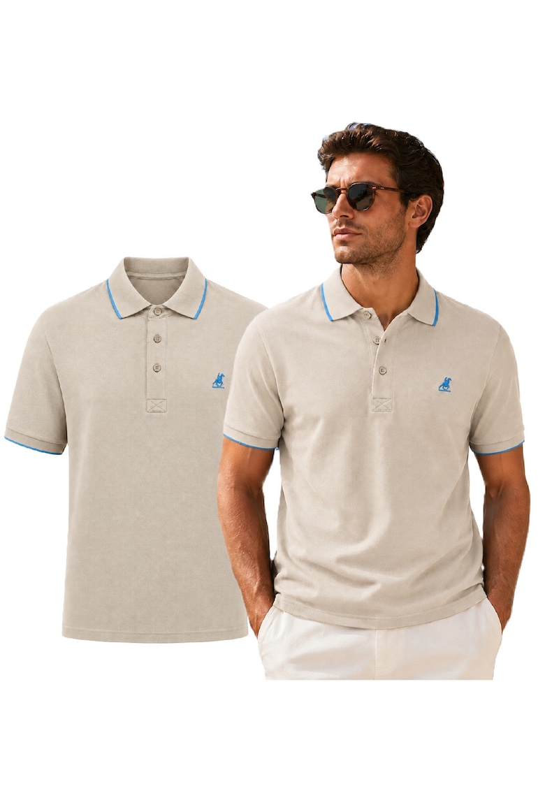 Tricou polo cu nasturi