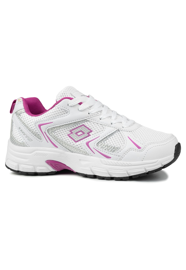 Pantofi sport dama KITAURA - alb - material sintetic - pentru fitness - sistem de inchidere siret