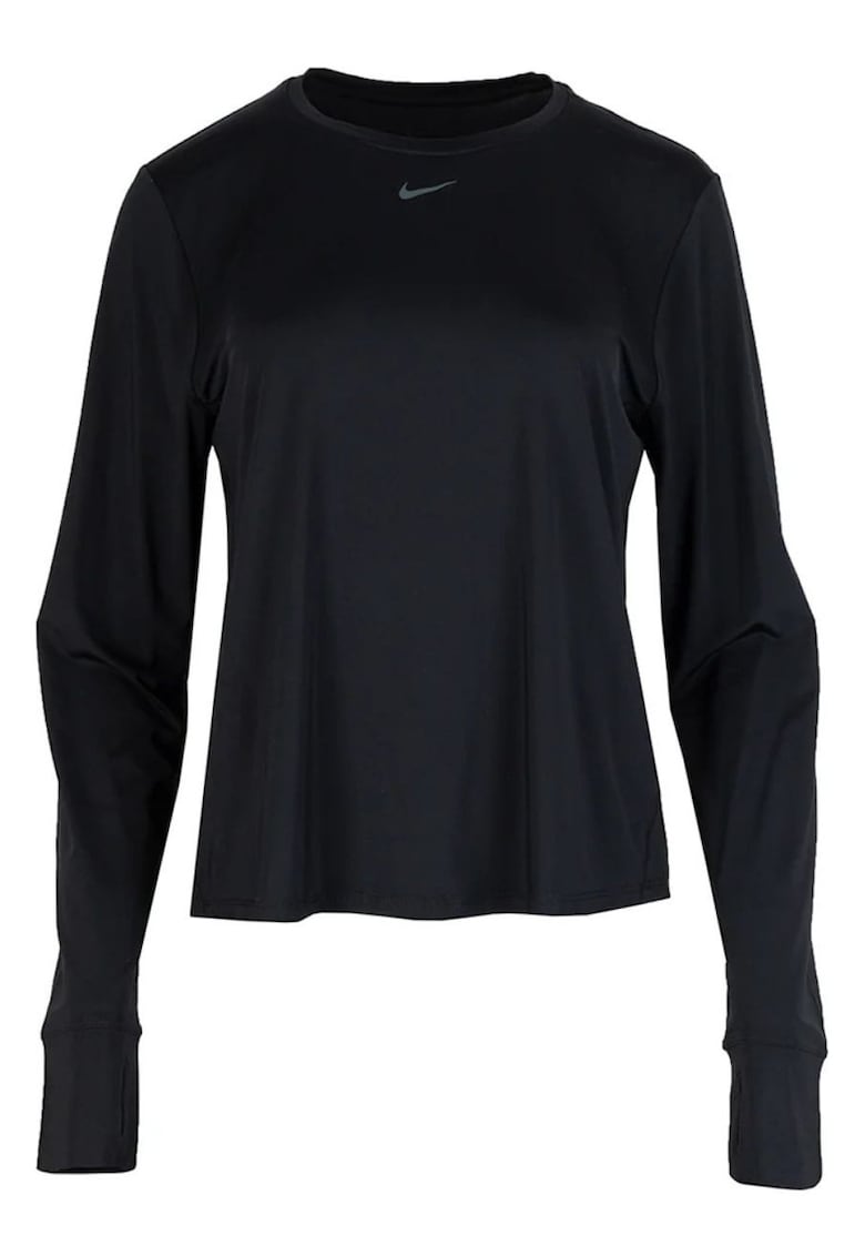 Bluza alergare dama One Classic Dri-Fit - Negru