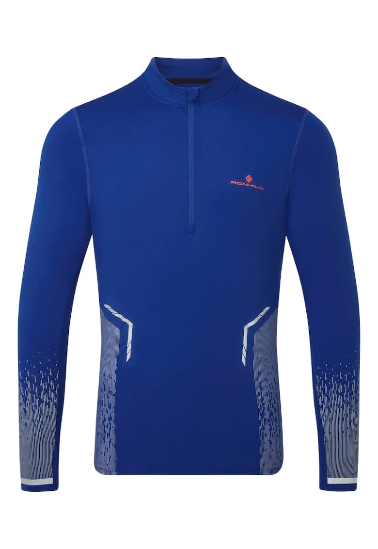 Bluza alergare barbati Tech Reflect 1/2 Zip FW 2024-Albastru-