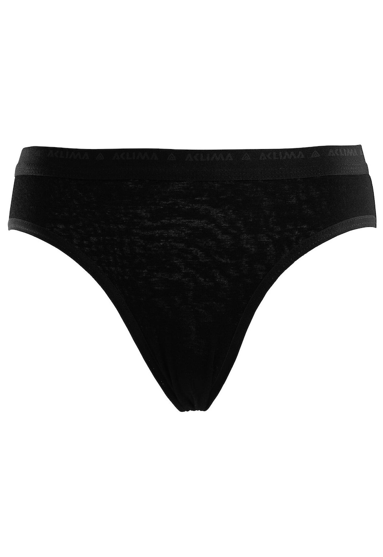 Boxeri merino dama LightWool - Negru