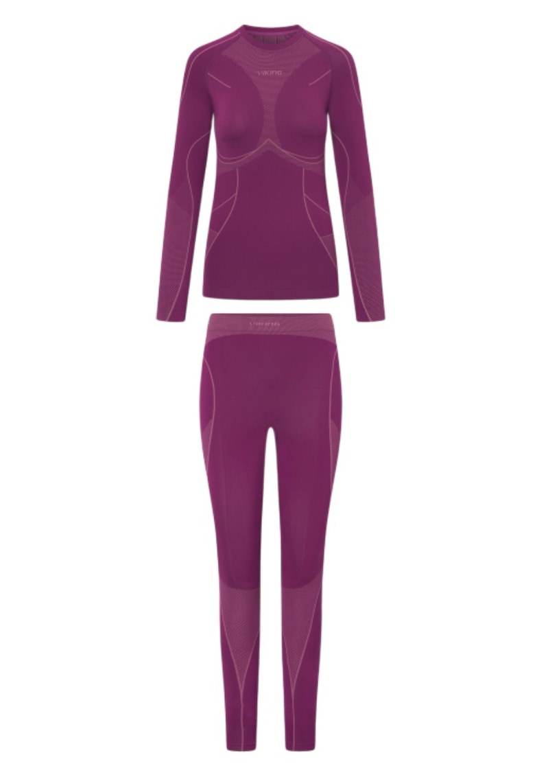 Set bluza si pantaloni dama Rocket - Visiniu