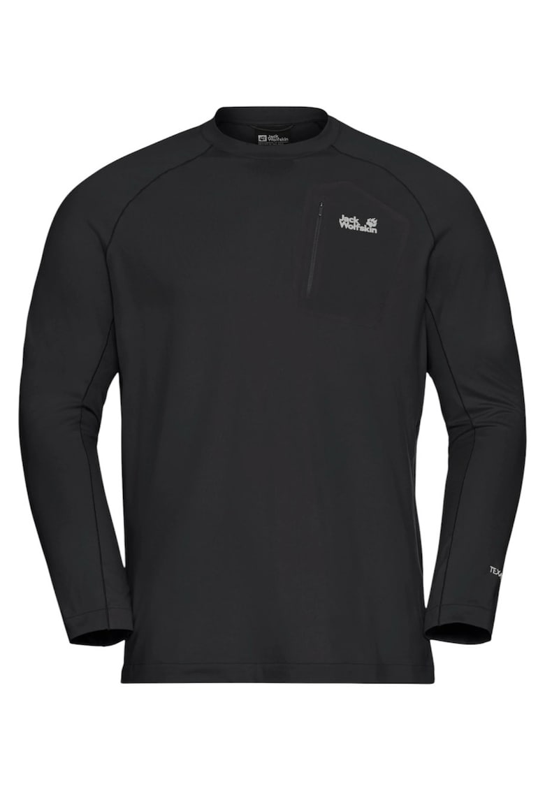 Bluza barbati Prelight Trail Crew FW 2025 - Negru