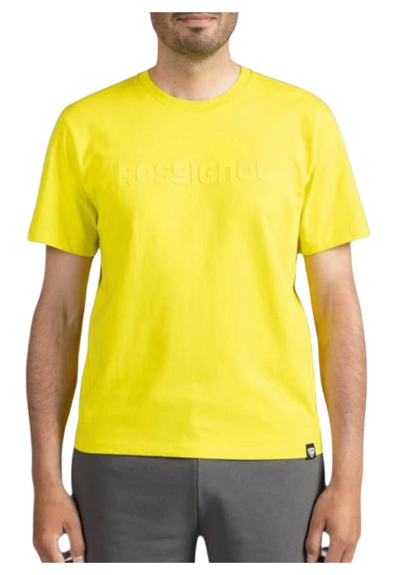 Tricou barbati Prarion SS 2025 - Galben