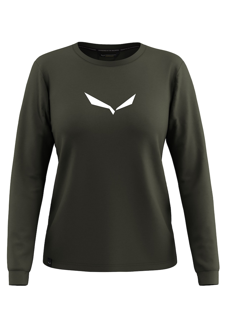 Bluza dama Eagle Solidlogo Dry’Ton - Verde inchis