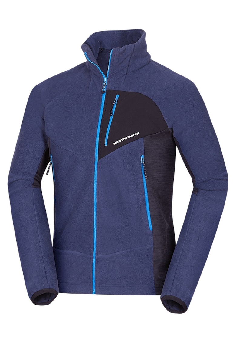 Fleece trekking barbati Jedrzej - Albastru