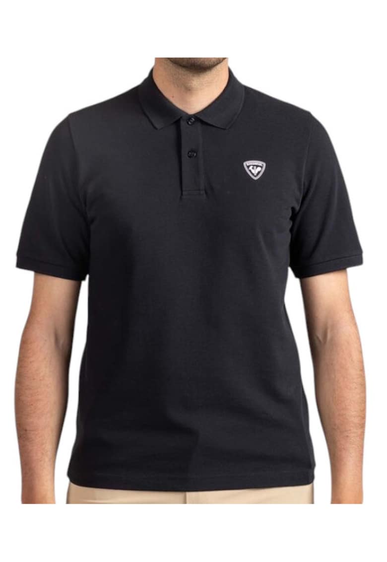 Tricou barbati Traye Polo SS 2025 - Negru