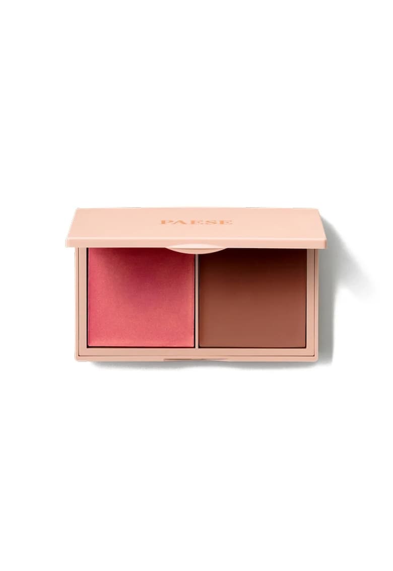 Paleta Cremoasa Duo Kiss My Cheeks: Blush & Contur Warm - 15g