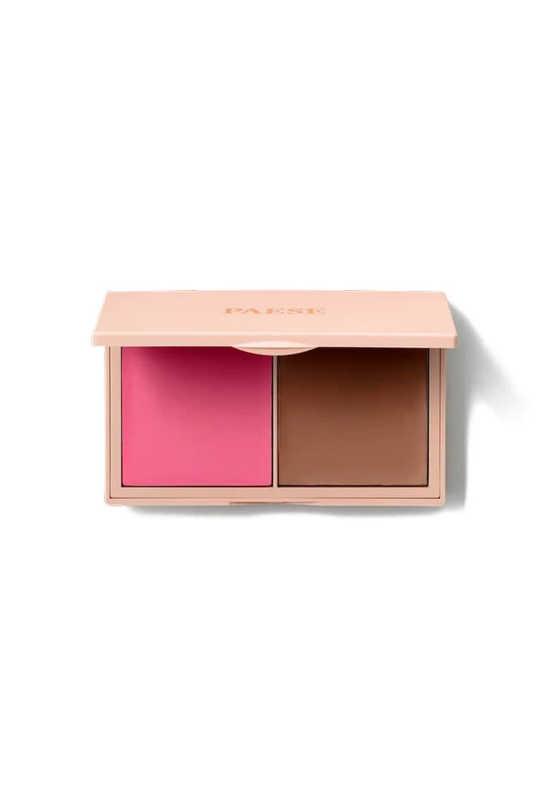 Paleta Cremoasa Duo Kiss My Cheeks: Blush & Contur Cold - 15g