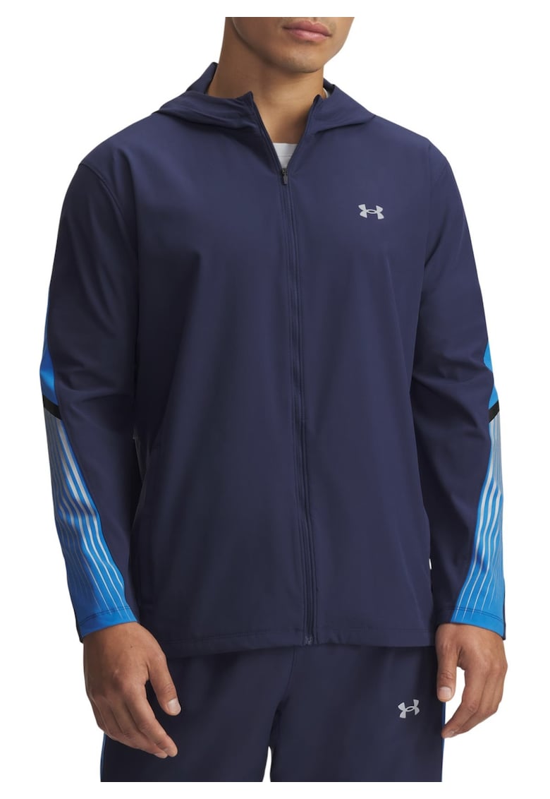 Jacheta alergare barbati Velociti Storm FW 2025 - Bleumarin