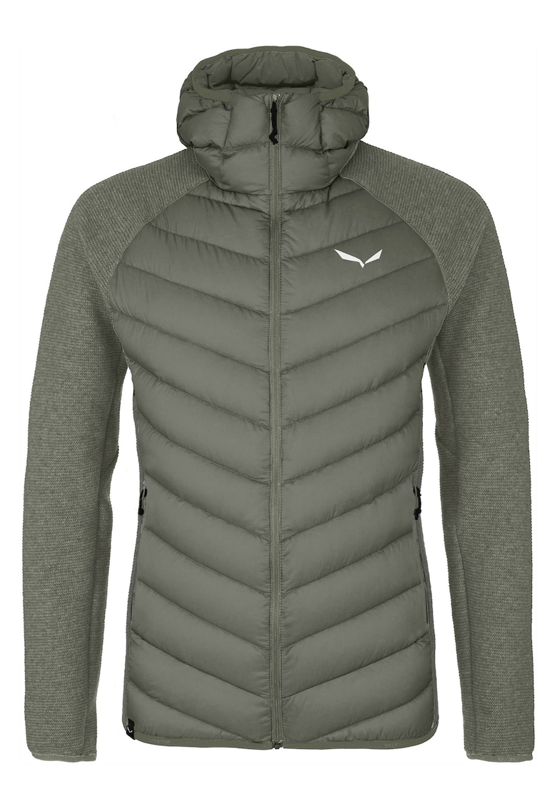 Jacheta puf barbati Fanes Sarner Down Hybrid - Verde deschis