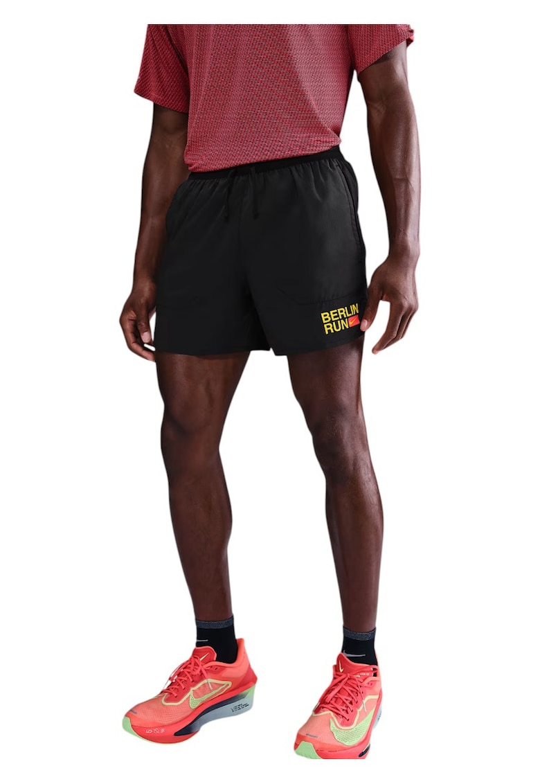 Sort alergare barbati Dri-FIT 5"" - Negru