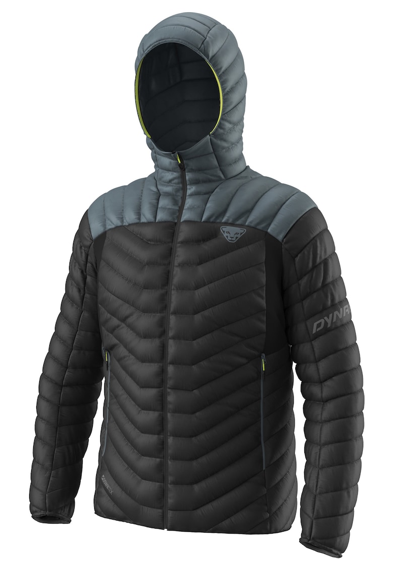 Jacheta puf barbati Ridge Ultralight Down - Negru/Albastru deschis
