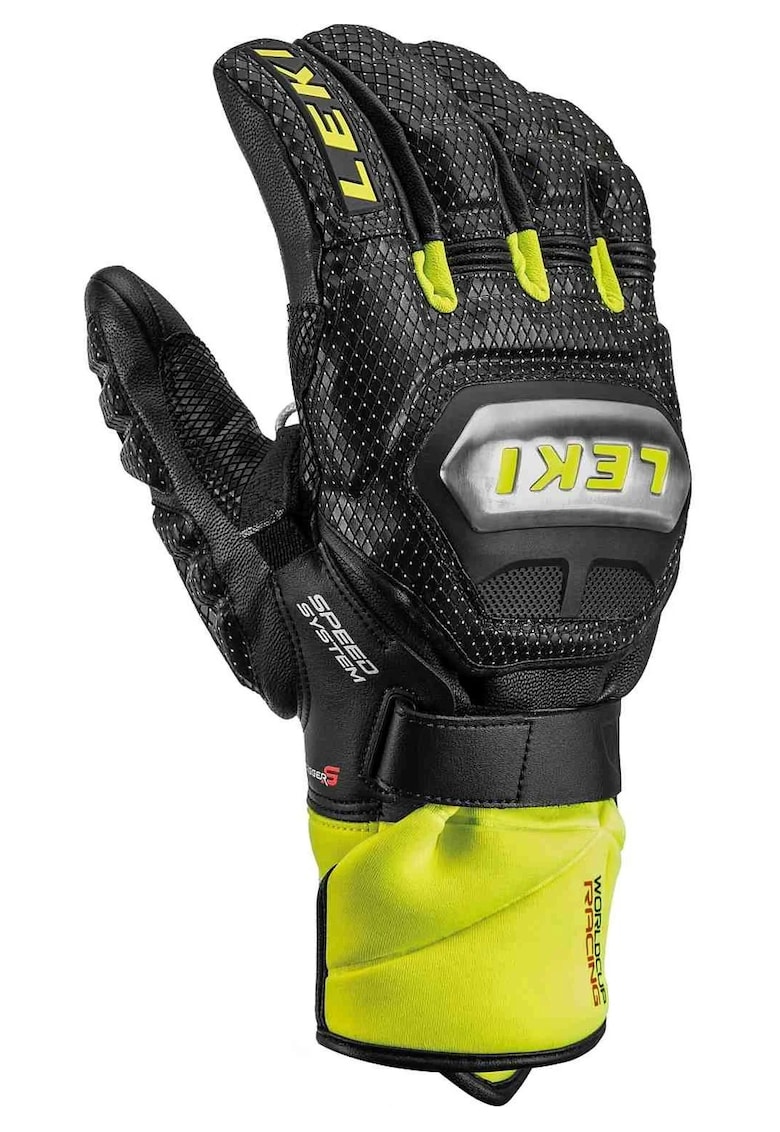 Manusi schi Worldcup Race Ti S Speed System 2024-Negru/Lime-7.5
