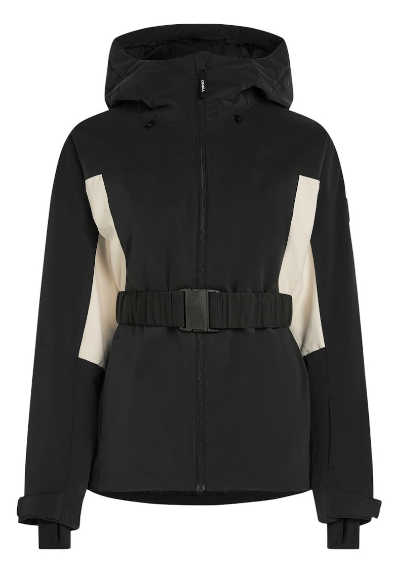 Jacheta schi dama FWC'Cruz Hybrid Belted - Fractal negru alb