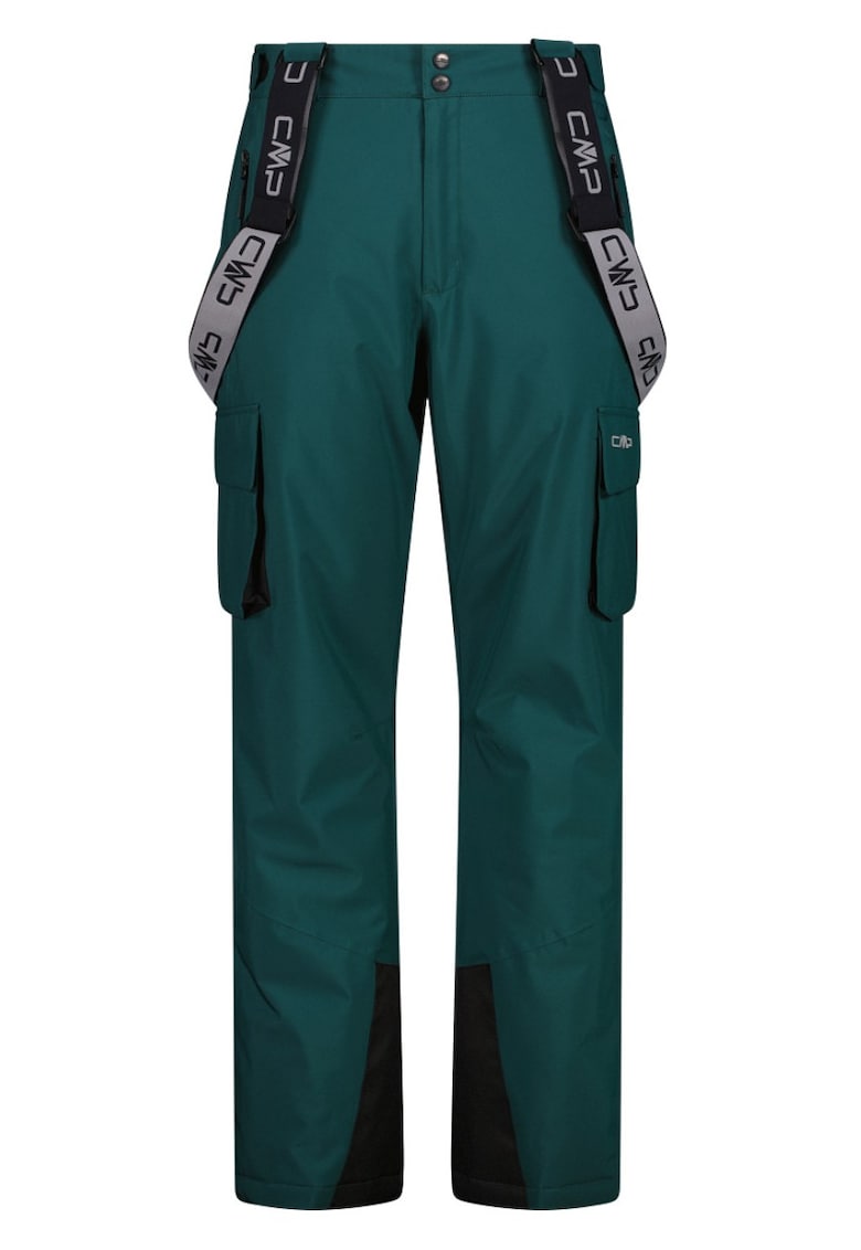 Pantaloni schi barbati 34W4347 FW 2025 - Verde inchis
