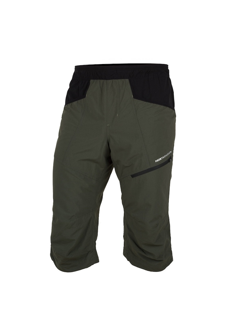 Pantaloni scurti trekking barbati Artur - Verde/Negru